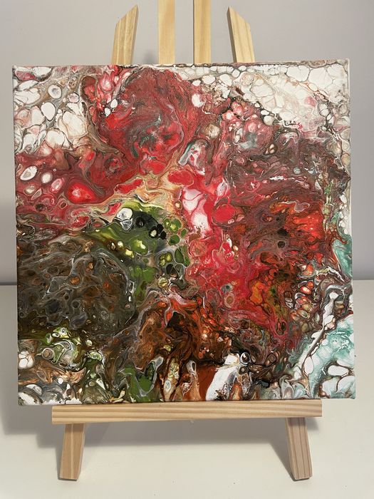 Malowany obraz na płótnie