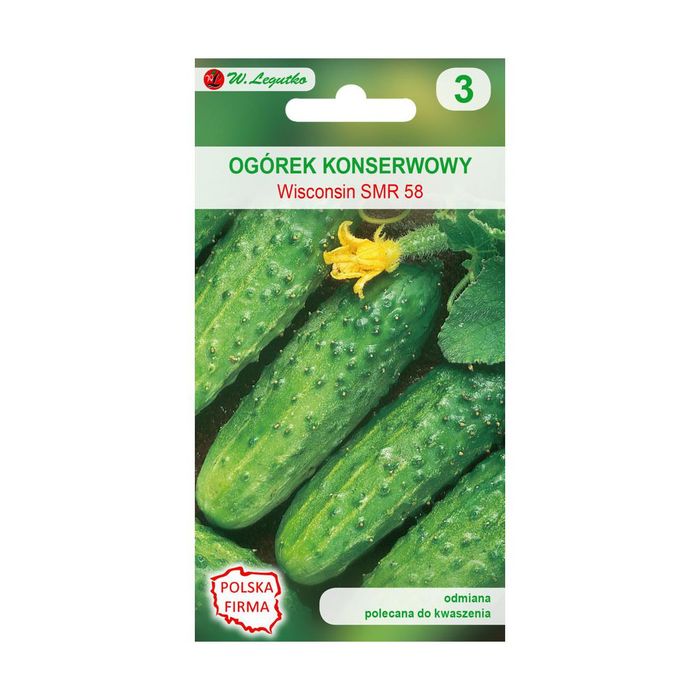 Ogórek gruntowy WIiscosin Smr 58 nasiona tradycyjne 5 g W. LEGUTKO