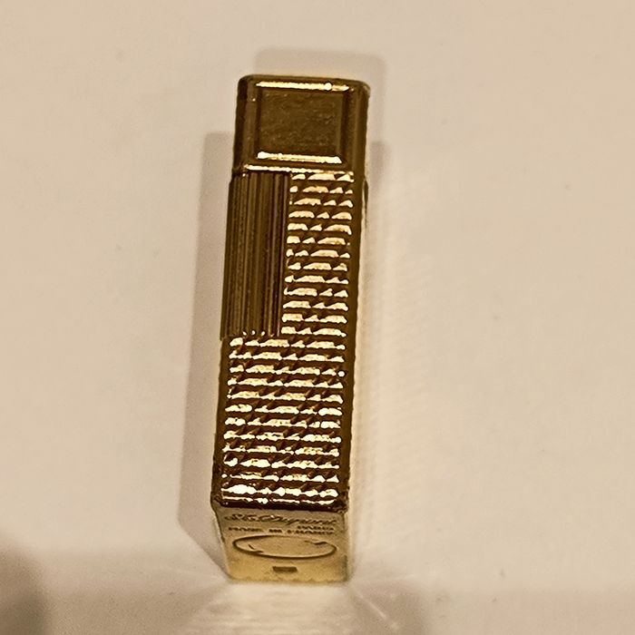 Isqueiro Vintage S.T. Dupont banhado a ouro #EOBV39 Vintage Art Deco