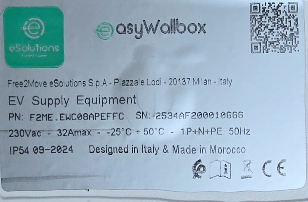 EasyWallbox 7.4kw