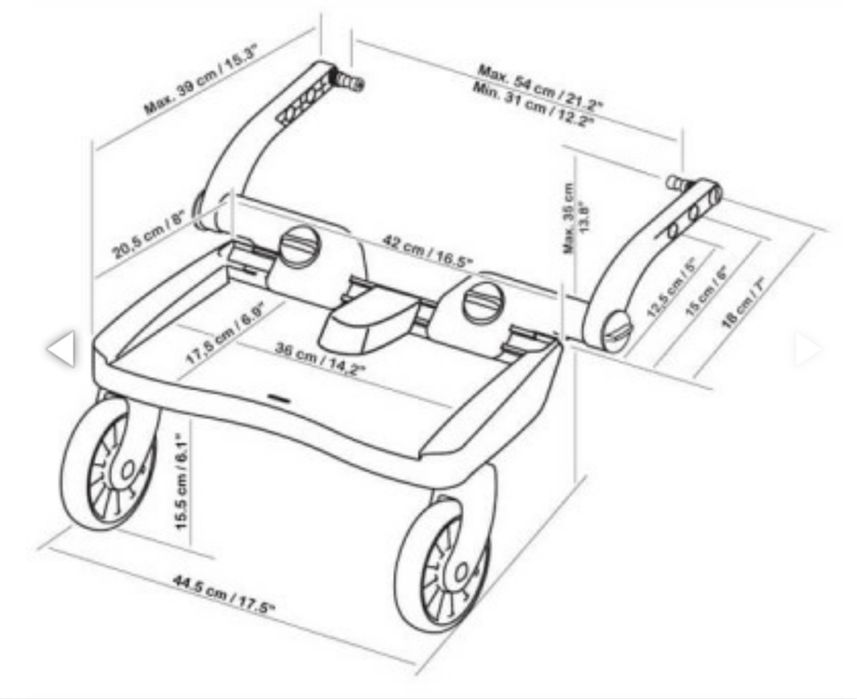 Підніжка для другої дитини Buggy