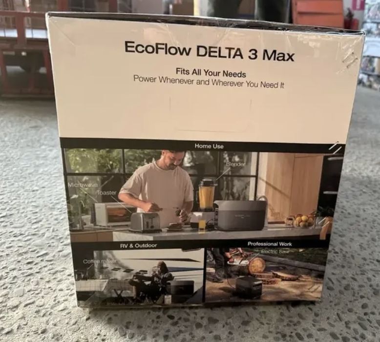 Потужна зарядна станція EcoFlow DELTA 3 Max