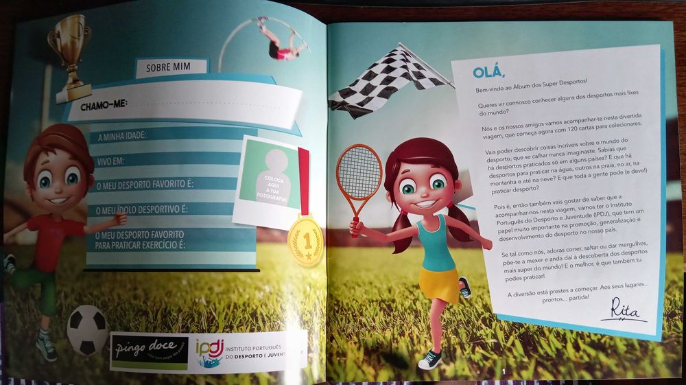 Super Desportos - - - Colecção Completa - Pingo Doce - - - - - Cromos