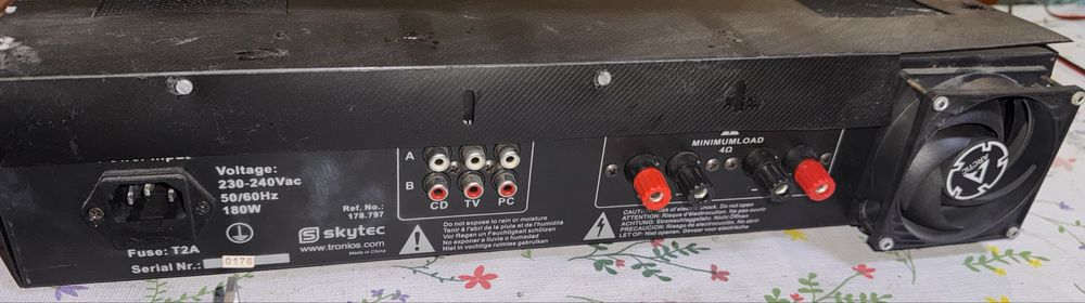 Amplificador Caseiro custom upgrade