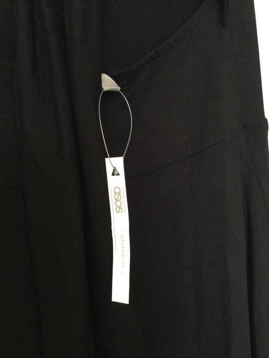 Vestido justo de grávida preto novo