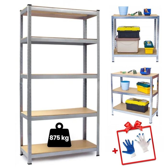 Стелаж металевий ! Стелад 180:90:40! Оцинкований стелаж!