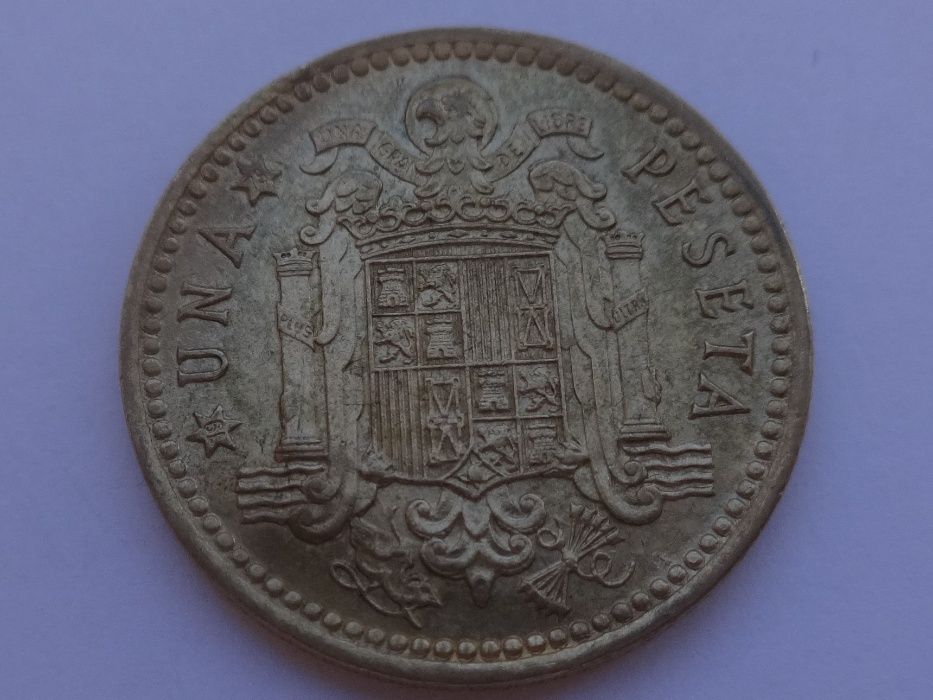 moedas 0,1, 0,5, 1, 5, 10, 25 50 e 100 Pesetas Espanha