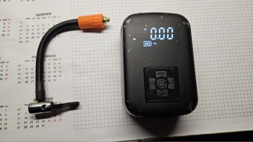 Compressor portatil, air pump, bomba de ar eléctrica