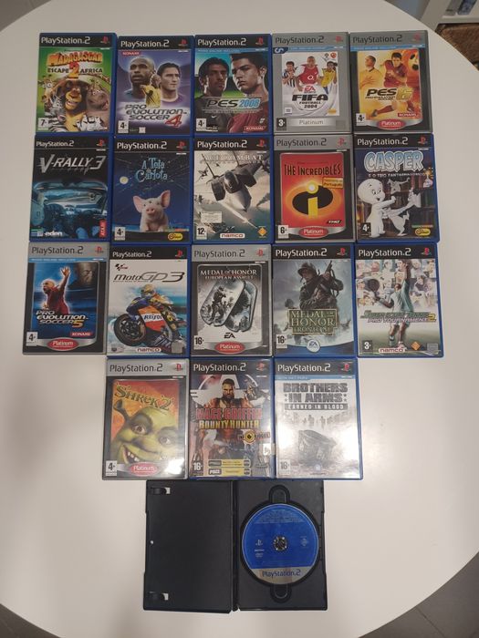 Conjunto de Jogos Ps2
