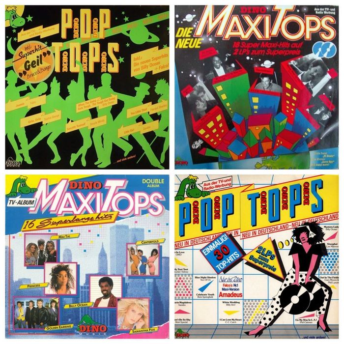 LP Сборники 80х Ronny's PopShow,HighLife,FormelEins,DinoTops,SmashHits