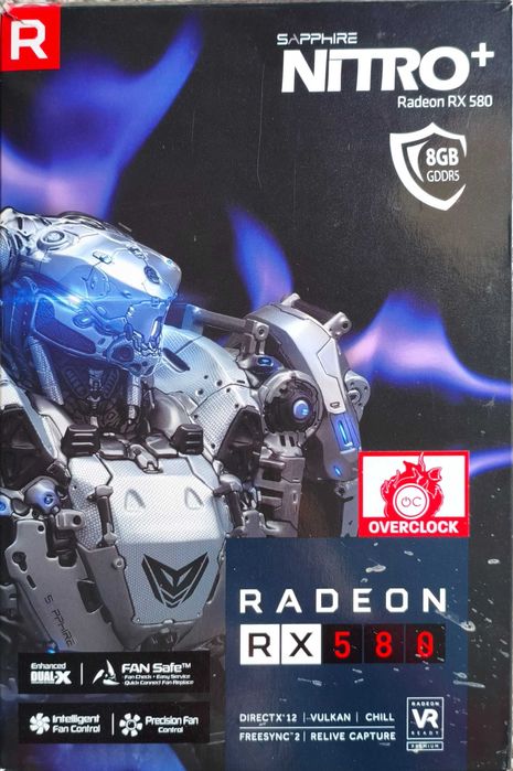 karta graficzna Sapphire Nitro+ Radeon RX580 8GB