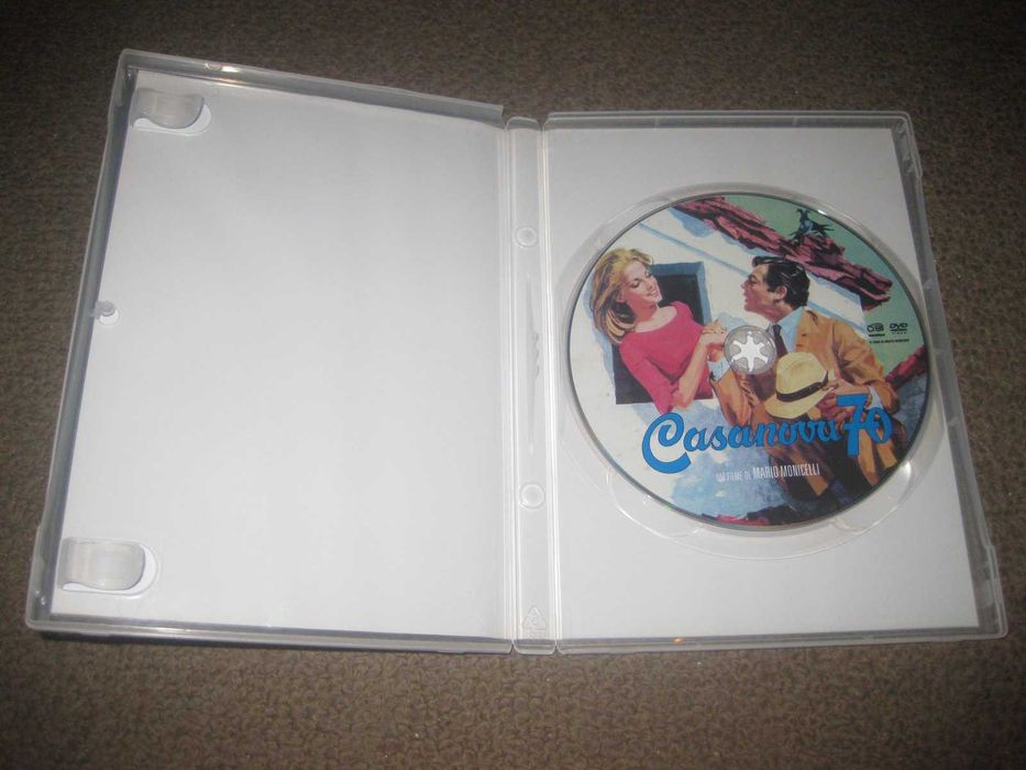 DVD "Casanova 70" com Marcello Mastroianni