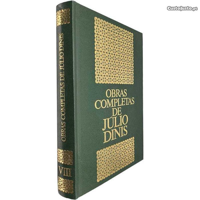 romances e poesias de Júlio Dinis, publicados pela Círculo de Leitores