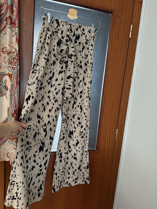 3 pares de calças largas