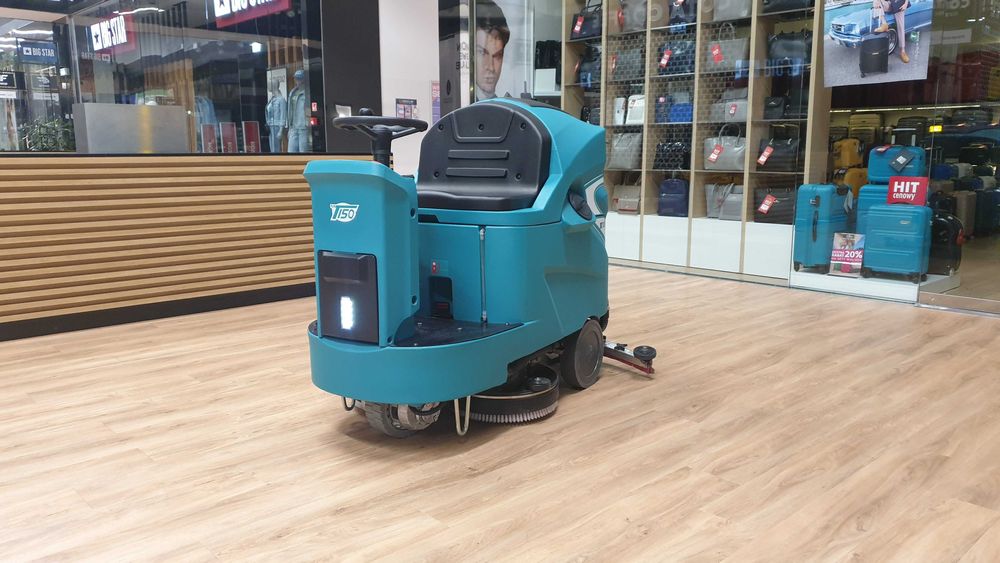 Szorowarka TVX Cleaning T150/85 Bateria LITOWA 5lat gwarancji