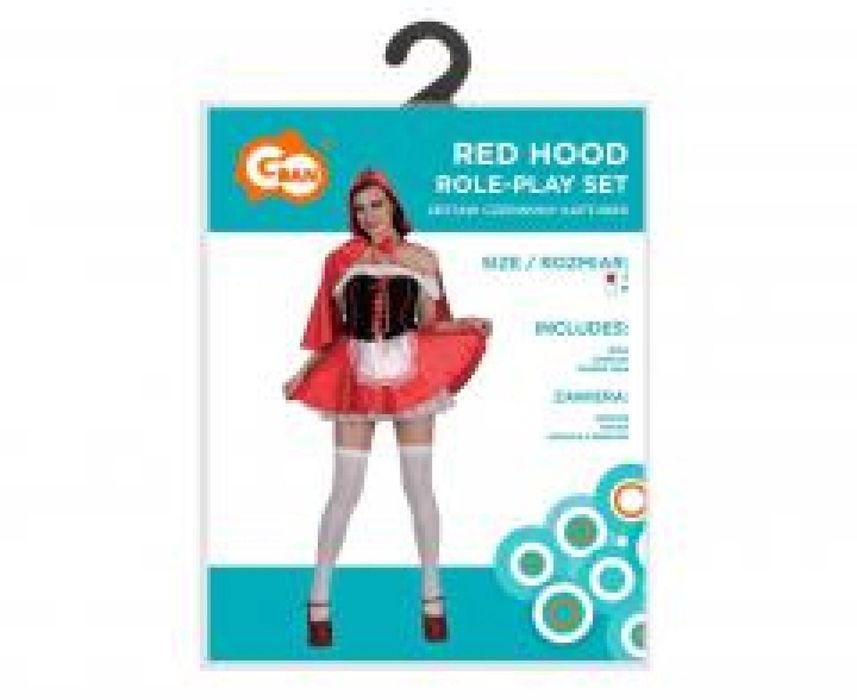 Strój dla dorosłych Czerwony Kapturek rozm. S Godan