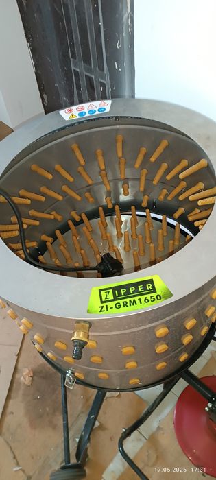 Bębnowa skubarka drobiu ZIPPER ZI-GRM 1650