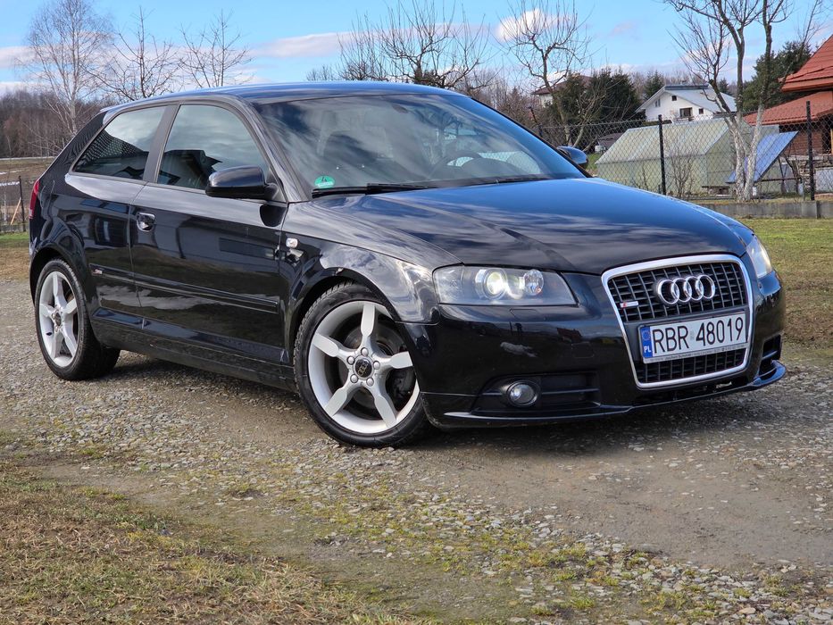 A3 8p S-line 2.0 170km Bixenon Czujniki z Niemiec