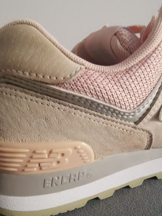 Adidasy New Balance WL574EQ rożowe damskie 38