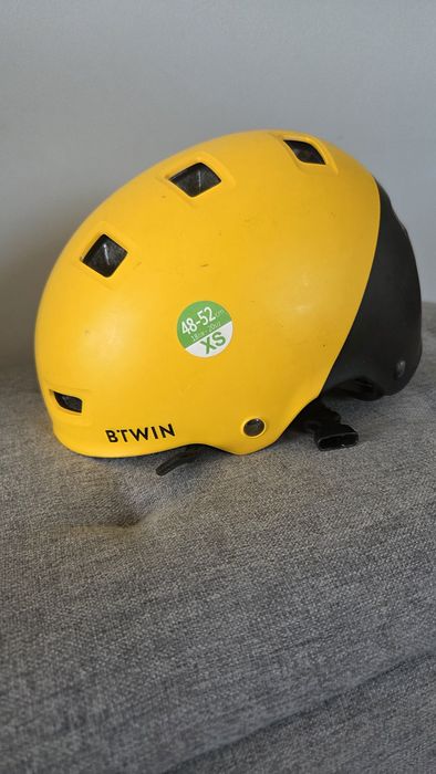 Kask rowerowy dziecięcy btwin XS 48-52