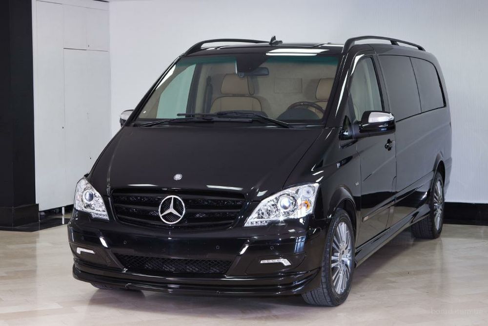 Губа переднего бампера W639 Vito/Viano