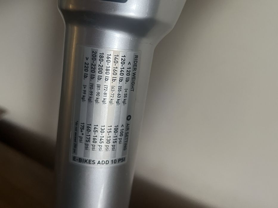 Rockshox pike dj silver