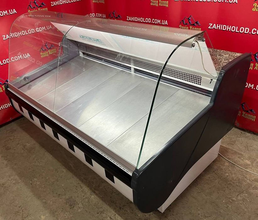 Холодильна вітрина. Горизонтальна вітрина. Gold. Вітрина для м'яса