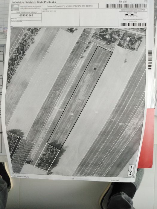 Działka rolna z możliwością zabudowy
