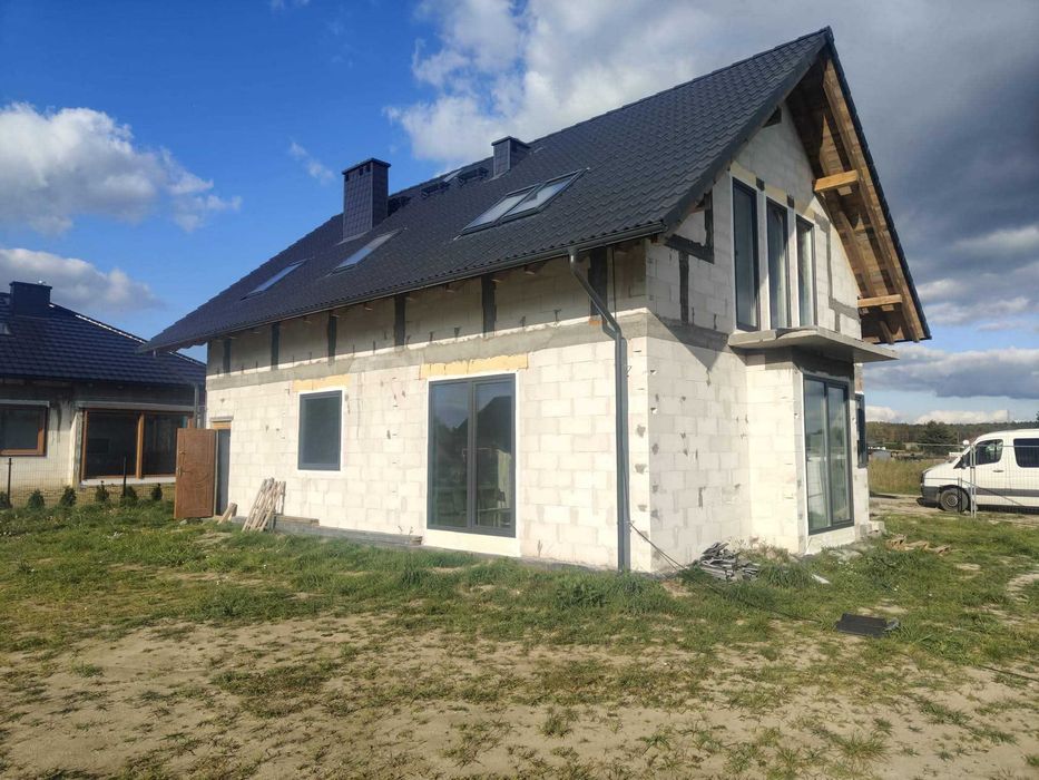 Dom z garażem na działce 1200 m² | Projekt DOM PRZY ALABASTROWEJ 46 | LINIEWO - Widok 4