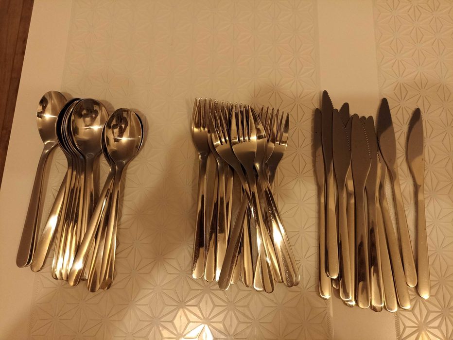 Ikea Komplet sztućców Dragon na 12 osób (36szt.)