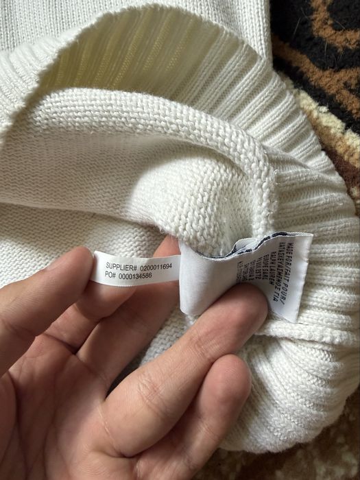 Кремовий светр Polo Ralph Lauren