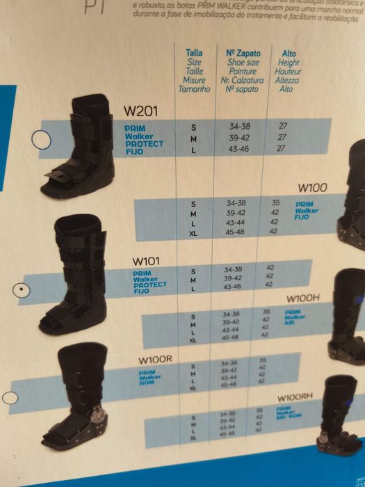 Bota Ortopédica Walker (Como Nova)