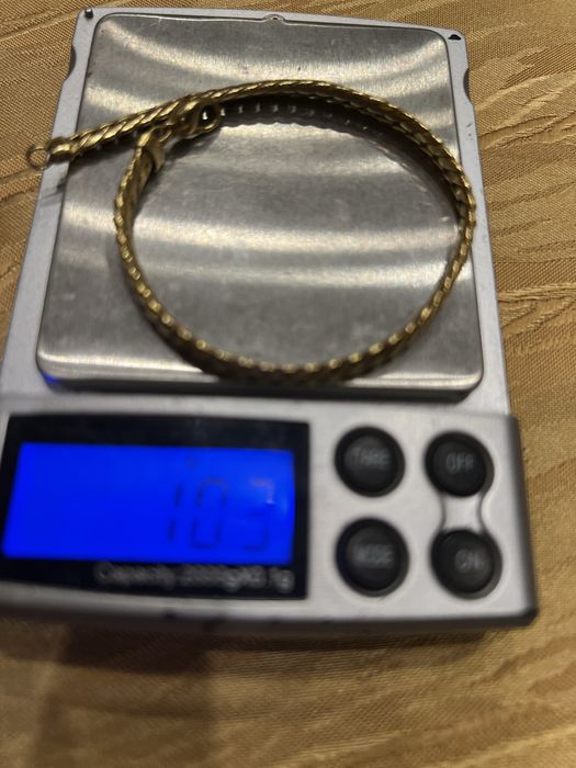 Pulseiras em ouro de 19,2k