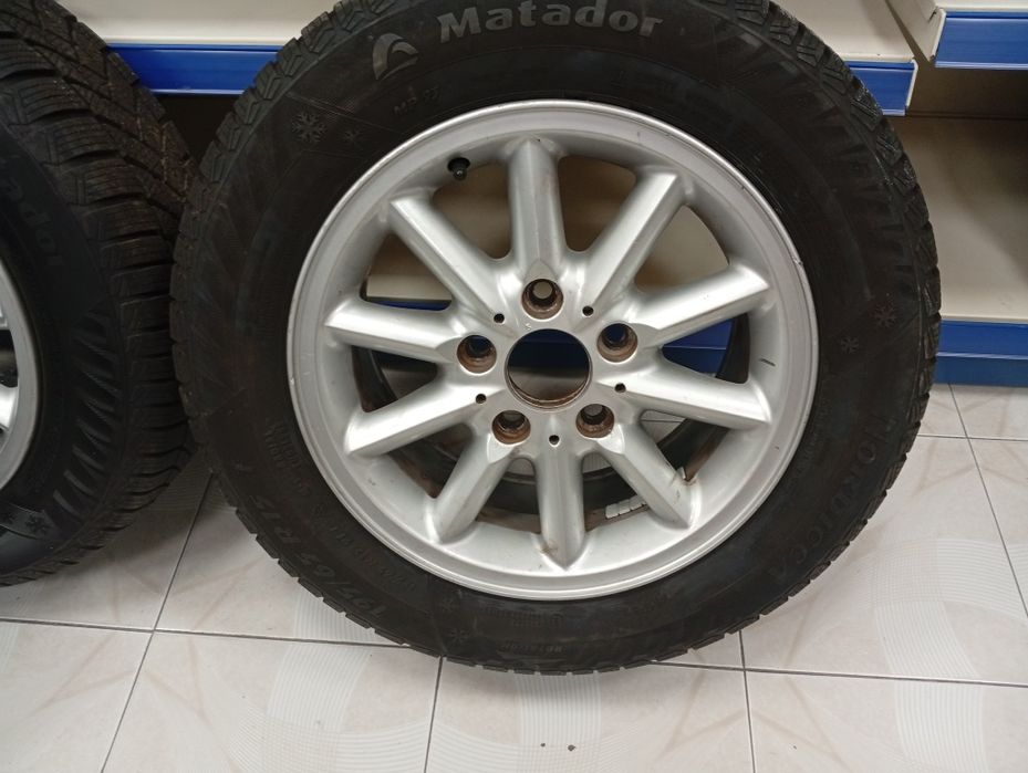 Диски 5/120 с резиной БМВ 195/65R15