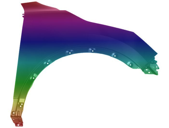 Nissan Qashqai J11 14 do 17 Błotnik prawy DOWOLNY KOLOR