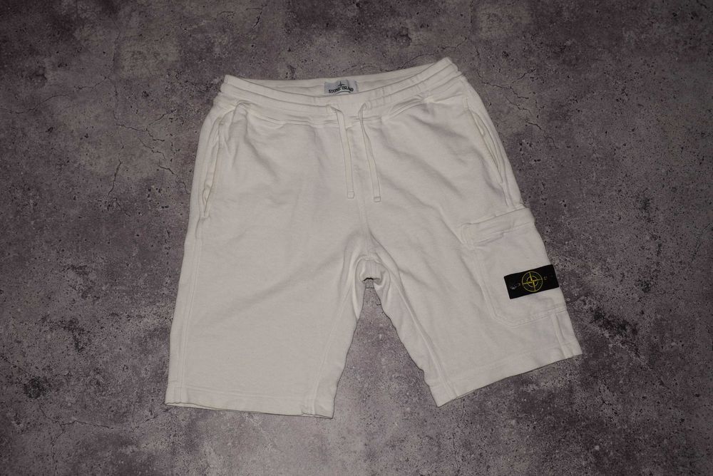 Stone Іsland Organic Cotton Shorts (Оригінал, Чоловічі Преміальні Шорти Стон Айленд )