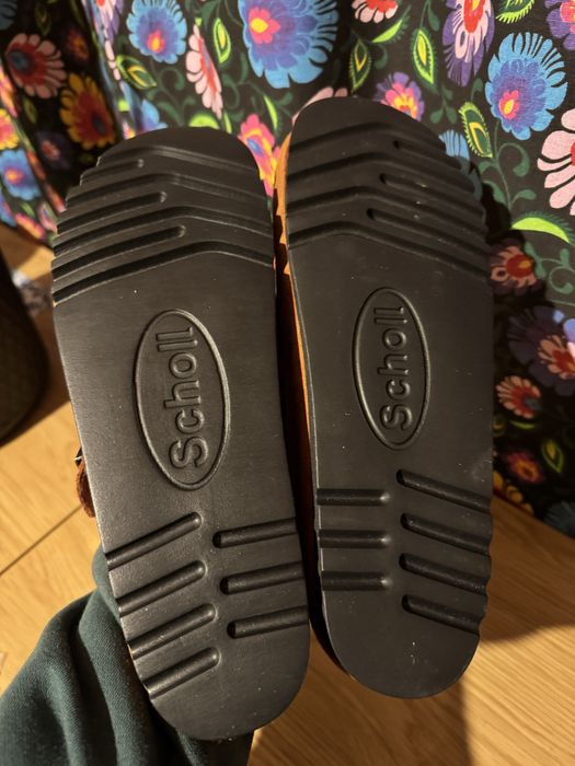 Nowe chodaki Scholl 39 koniakowe