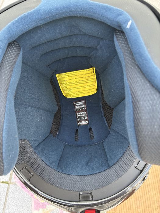 Capacete nolan N-102 n-com tamanho M como novo