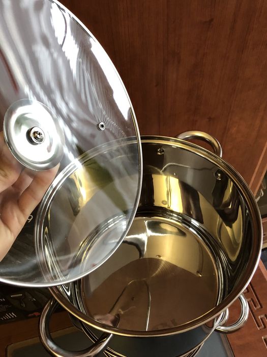 Новые, кастрюли-ножи из нержавеющей стали 18/10