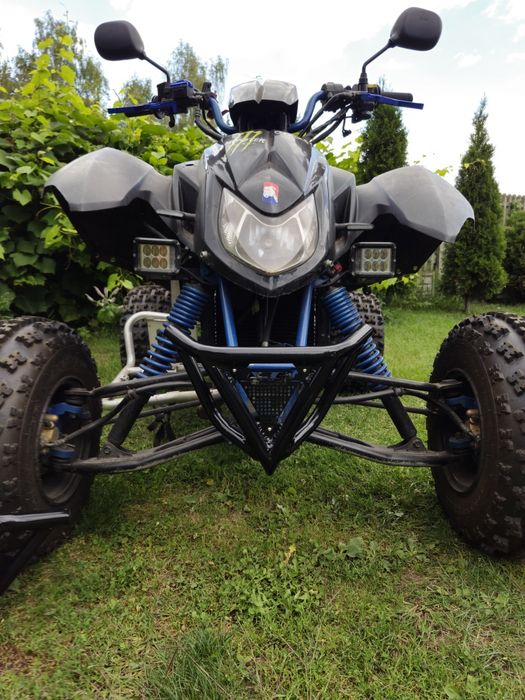 Bumper zderzak przedni Access Lucky Star swap NOWY Aluminium