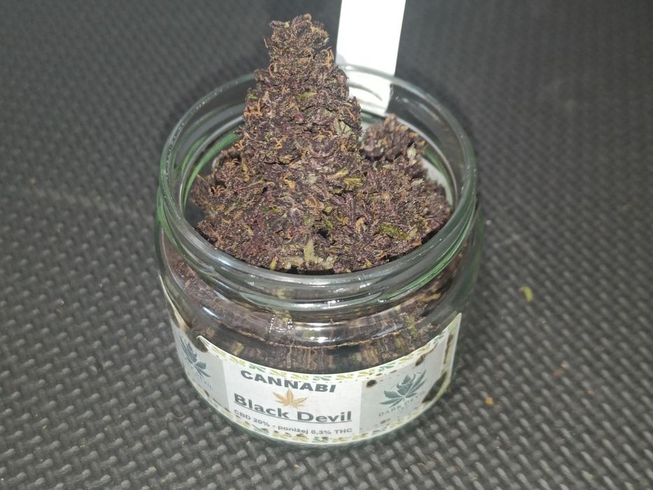 20 gramów Black Devil CBD susz
