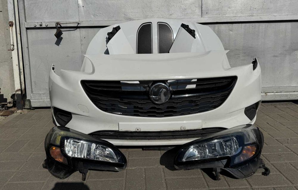 Бампер OPEL CORSA E разборка детали опель корса е запчастини