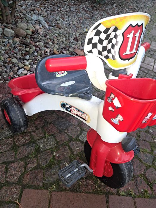 Rowerek dla dziecka trzykołowiec garażowany pierwszy właściciel