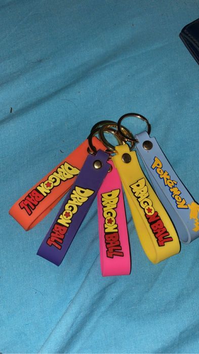 porta chaves dragon ball e pokemon