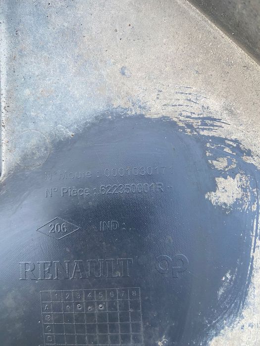 Podłoga płyta osłona zderzak silnik przód RENAULT MEGANE 3 III