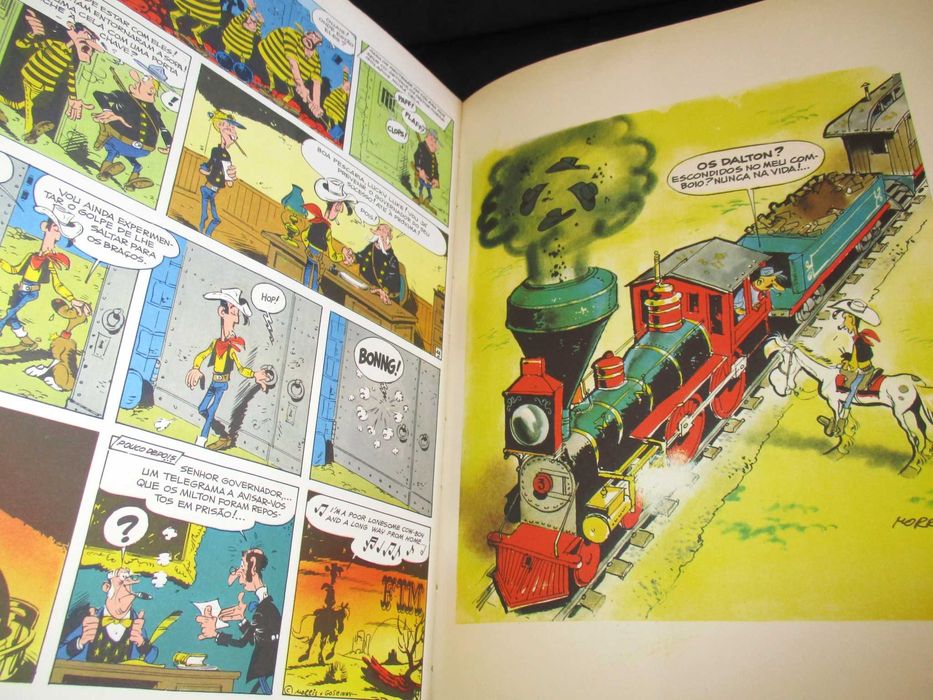 Livro BD Dalton City Lucky Luke Meribérica 1ª edição 1981