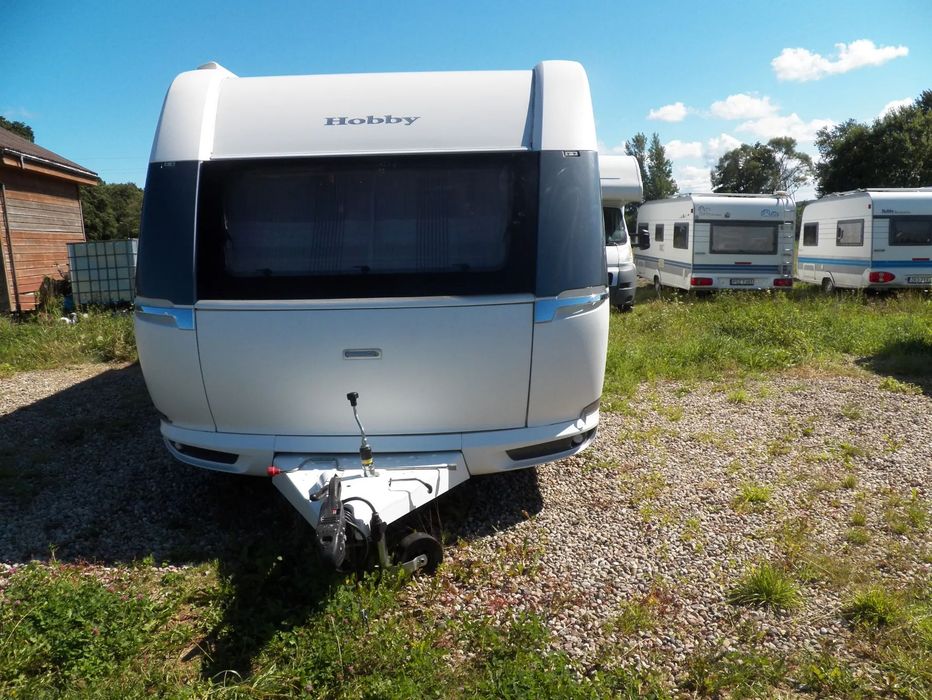 Hobby 560 LU  Super wyposażona ,przestrzenna przyczepa Hobby