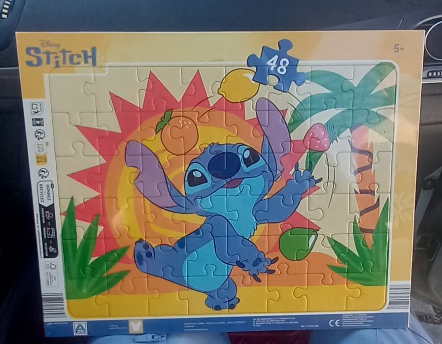 2 Puzzles stchi disney 5+ ( 2 × 48 peças novo embalado)