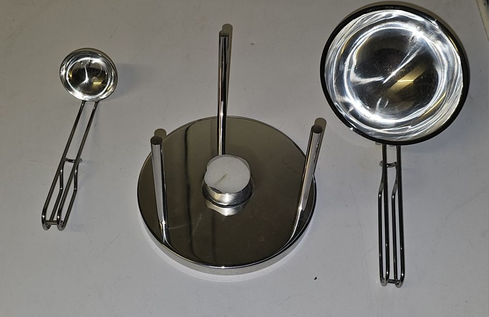 Naczynie do sosu, masła, fondue z podgrzewaczem..