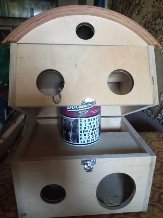 Будиночок для хомячків, морських свинок...